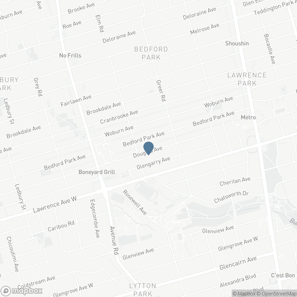 164 DOUGLAS AVENUE, Toronto, Ontario M5M 1G6